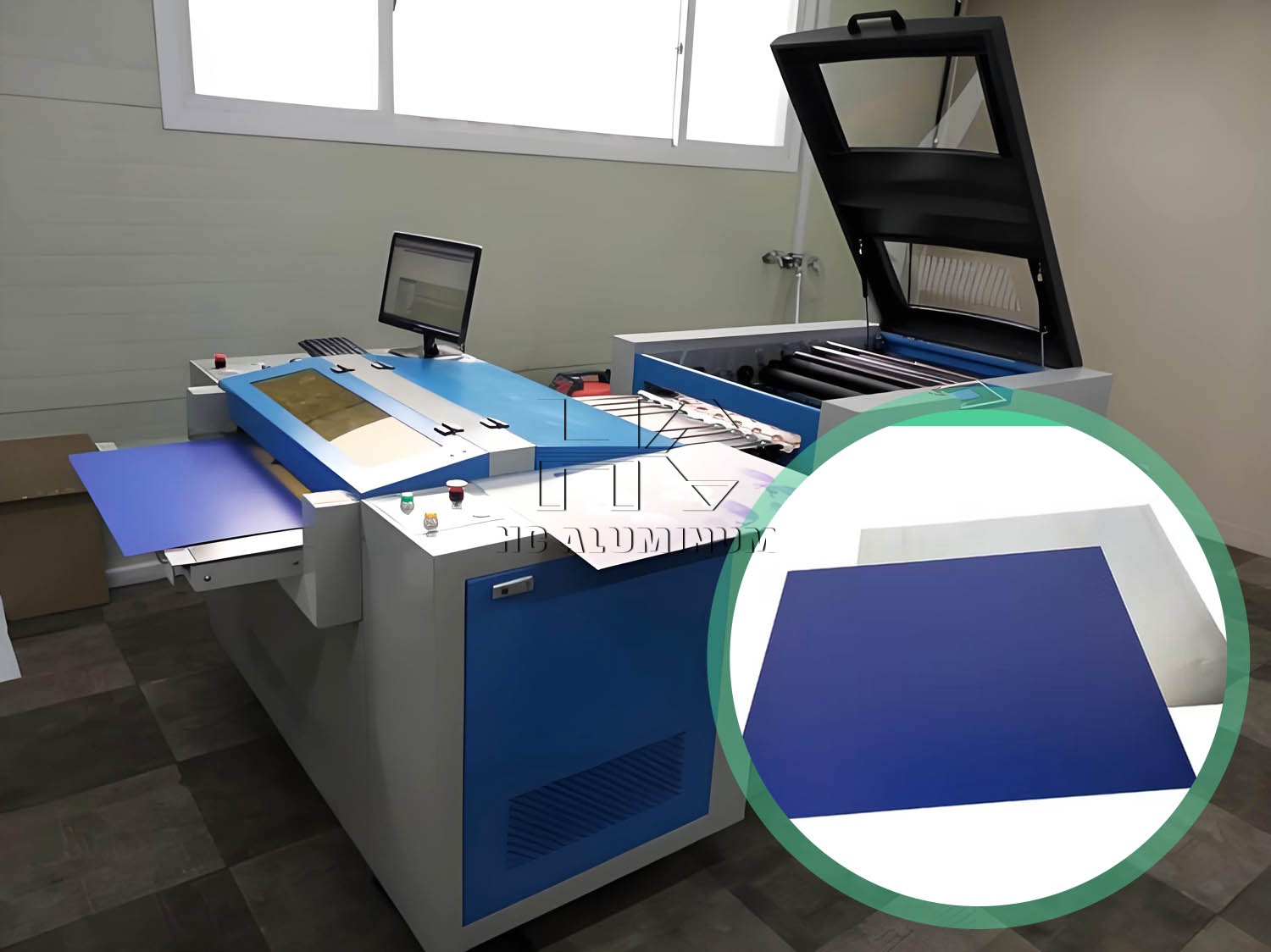 پلیت حرارتی سی&zwnj;تی&zwnj;پی برای ماشین چاپ هایدلبرگ